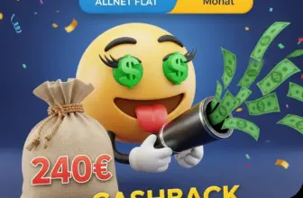 📱 Congstar 75GB nur 14,63€ eff. im Telekom-Netz + 240€