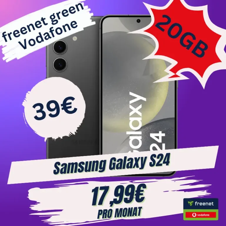 📱 Galaxy S24 17,99€ | 20GB Vodafone | Eff. -0,72€