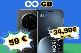 📱 Honor Magic 7 Pro 35€ Unlimited O2 | -1€ Effektiv 🔥