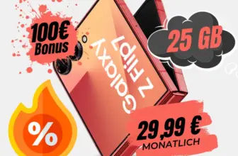 Galaxy Z Flip 7 29,99€ 25GB Vodafone eff. -18€ 📱✨
