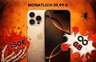 🔥 iPhone 16 Pro + O₂ Unlimited ab 3,12€ mtl.