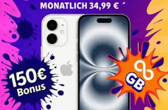 📱 iPhone 16 + o2 Unlimited ab 4,99€ | Endlos surfen 🔥