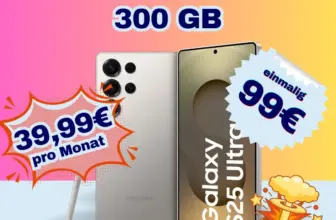📱 Galaxy S25 Ultra 99€ + O₂ 300GB 39,99€ = eff. 7,11€ mtl!