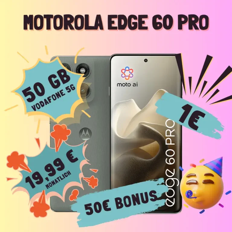 📱 Edge 60 Pro otelo 50GB Vodafone 19,99€ eff. 1,11€