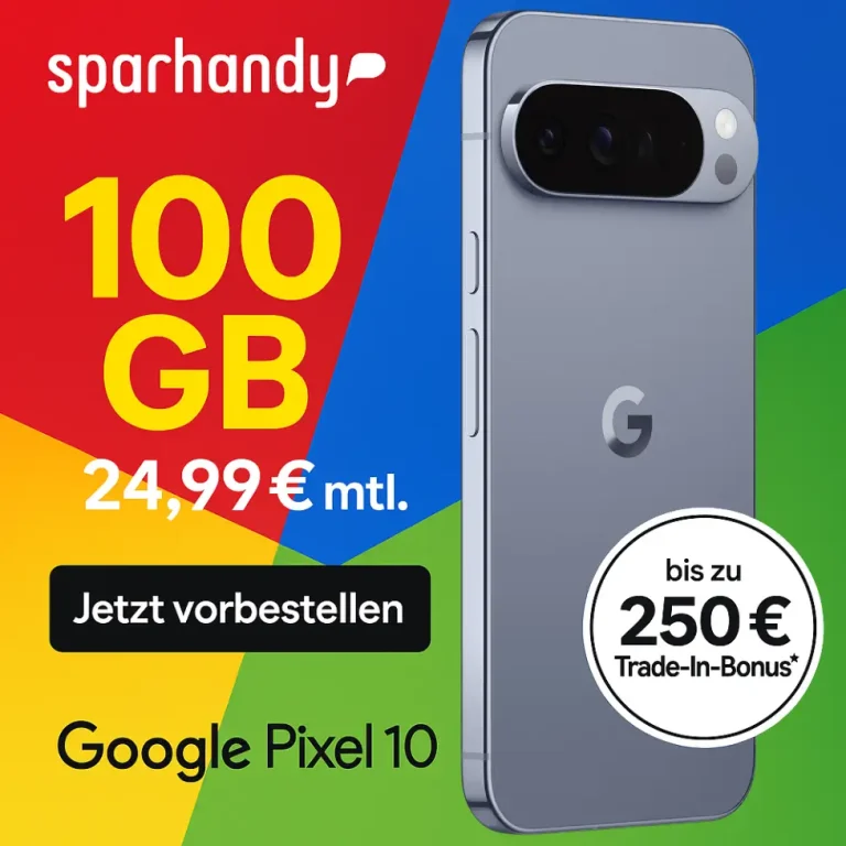 📱 Pixel 10 Sparhandy Deals -10€ eff. | 100GB ab 24€