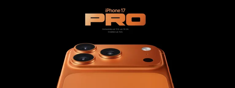 Apple iPhone 17 ab 949€ - Air, Pro & Pro Max offiziell