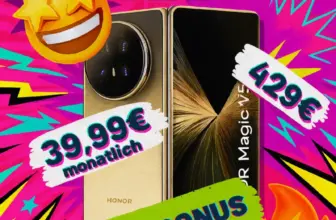 📱 Honor Magic V5 mit 50 GB Telekom für -6,47€ Effektivpreis!