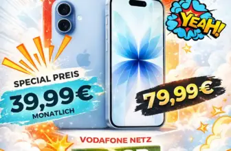 Apple iPhone 17 für 79,99€ mit 100 GB Vodafone 5G für 39,99€
