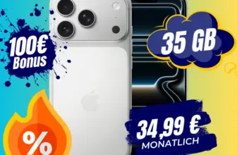 iPhone 17 Pro Vodafone Smart: 35GB für 34,99€