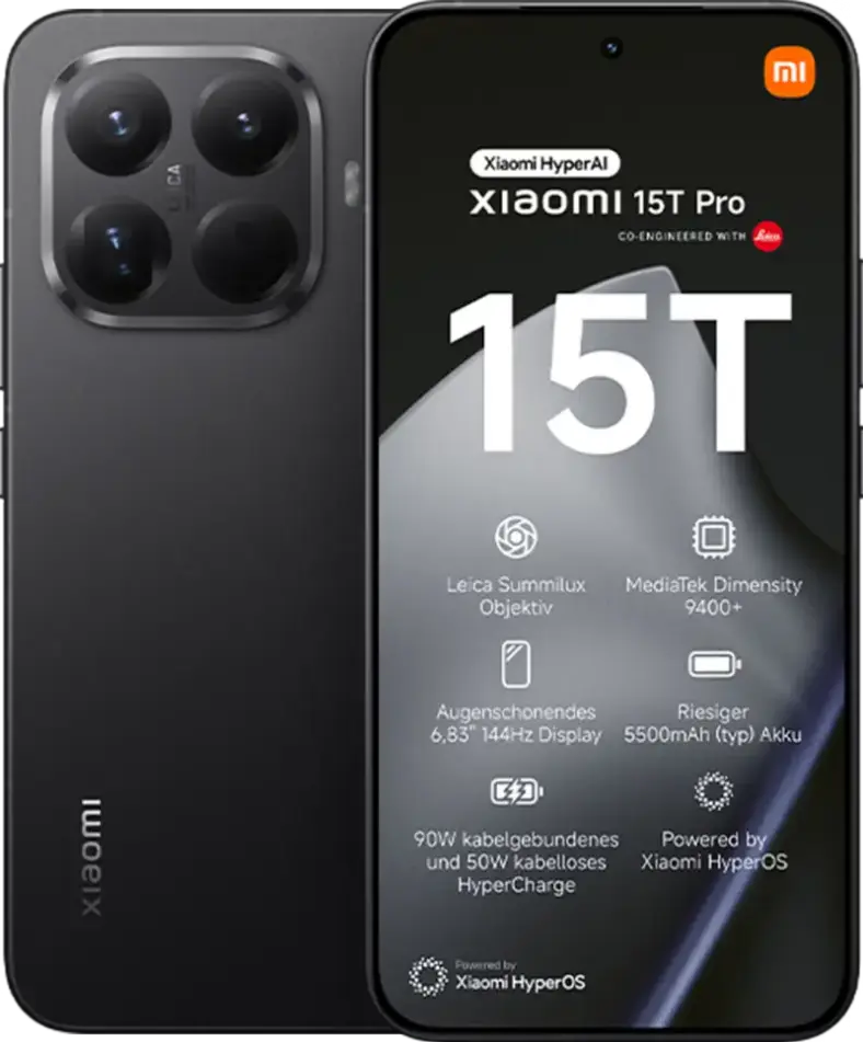 Xiaomi 15T Pro 512 GB für 59.99 EUR mit Congstar Allnet Flat XL 200 GB