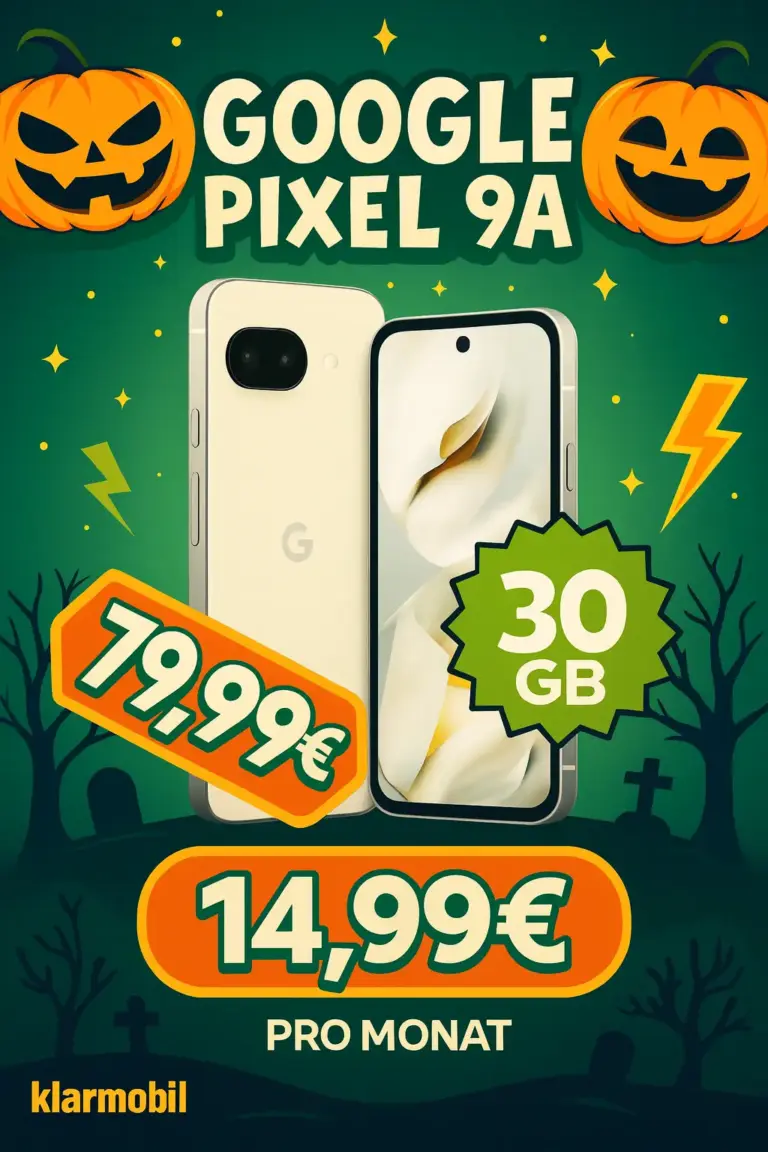 📱 Google Pixel 9a + 30GB Vodafone nur 0,82€ eff. mtl!