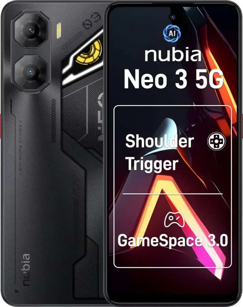 Nubia Neo 3 256 GB für 1.00 EUR mit congstar Allnet Flat XL 5G 200 GB