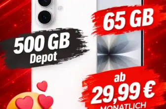 iPhone 17 + 45 GB Vodafone Smart Lite ab 29,99€ | 150€ Bonus