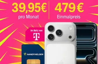 📱 iPhone 17 Pro + 50GB Telekom 39,95€ | Eff. 2,87€ 🔥