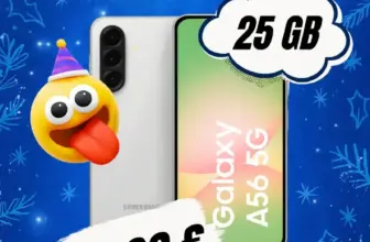 Galaxy A56 5G + 25 GB o2 ⭐ nur 14,99 €/Mon. & 29 € ⭐