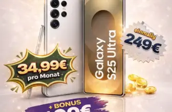 📱 Galaxy S25 Ultra + Vodafone 45 GB ab 29,99€ | Deal ✓