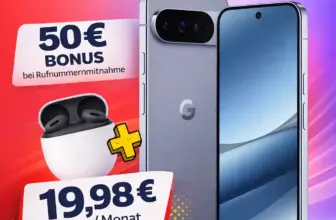 📱 Google Pixel 10 mit Buds für 19,98€ | 20 GB 5G + 50€ Bonus