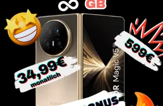 📱 Honor Magic V5 + Vodafone Unlimited | 34,99€ mtl. 🔥