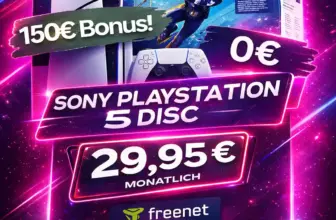 🎮 PS5 Slim DISC gratis + 50 GB Telekom 5G für 29,95€