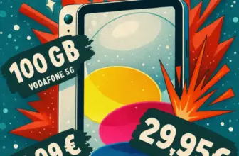 Apple iPad 2025 + 100 GB 5G nur 8,15€/Monat 📱 otelo Deal