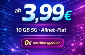 Drillisch-Tarife: sim24, BIGSIM & Co. ab 2,99€/Mon. | 5G