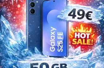 📱 Galaxy S25 FE + 50 GB otelo für 2,03 €/Monat effektiv