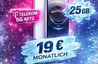 📱 iPhone 16e + 25 GB Telekom für eff. 5 Euro/Monat | Deal