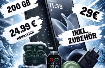 Motorola Edge 70 + 200 GB Vodafone ⭐ 29 € & 24,99 €/Mon. ⭐