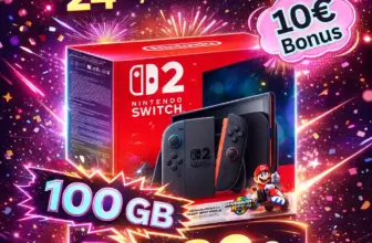 Nintendo Switch 2 + 100 GB Telekom-Netz für 24 €/Monat