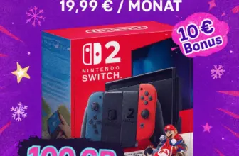 Switch 2 + Mario Kart World ⭐ 100 GB Vodafone nur 19,99 € ⭐