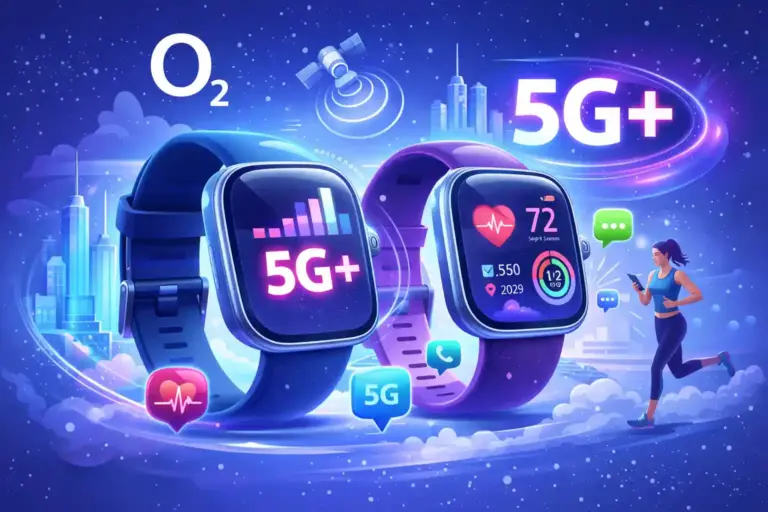 📱 o2 5G+ Pack mit RedCap: Gratis 5G für Smartwatches