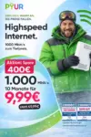 📶 PYUR Angebote: 10 Monate nur 9,99€ | Bis 1.000 Mbit/s