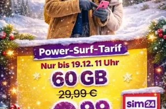 sim24 Angebote 2025: 10 GB für 3,99 € 📱 5G-Deals
