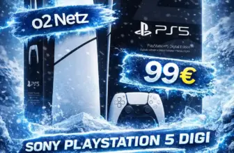 PS5 Digital für 99€ + o2 Blue S: 40 GB für 14,99 €/Monat