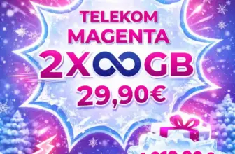 MagentaMobil M + Pluskarte: 2× Unlimited 5G für 29,90€/Monat