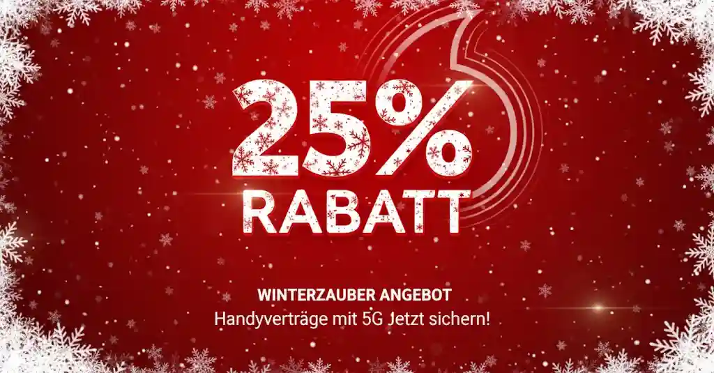 Vodafone GigaMobil wird teurer: +2 Euro ab 10. Dezember 2025