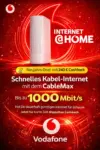Vodafone Kabel Angebote: Bis 335€ Cashback + Switch 2 gratis