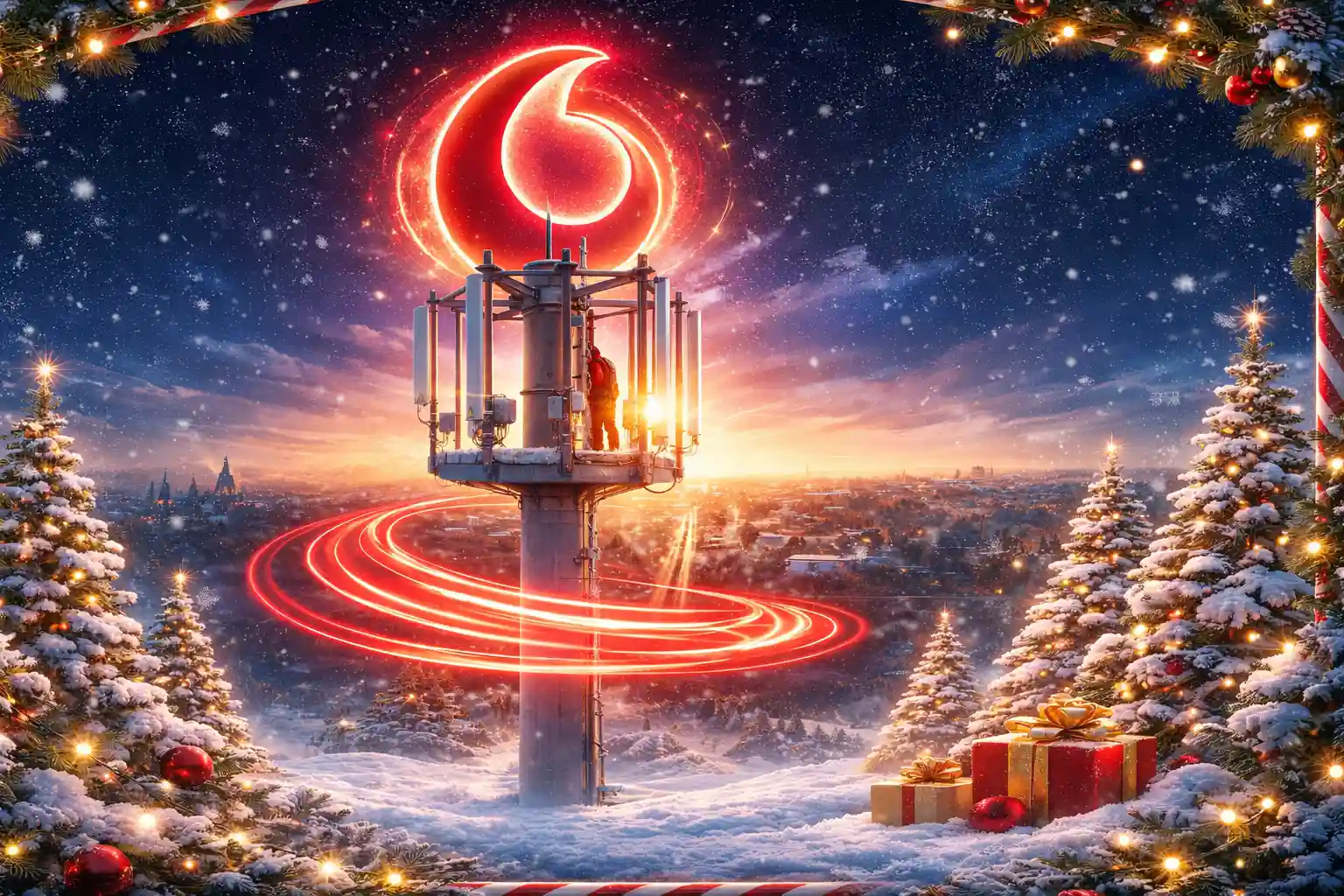 Vodafone 2025: 4,1 Mrd. GB Daten & 30 Mrd. Anrufe 📱