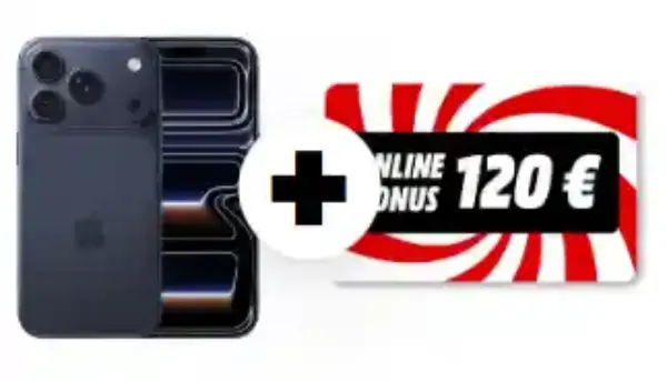Apple iPhone 17 Pro Max 256 GB mit 120 EUR Bonus für 199.00 EUR mit freenet Vodafone Allnet Flat 5G Doppelkarte 100 GB