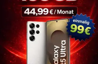 📱 Galaxy S25 Ultra + 100 GB Vodafone ab 44,99 €/Mon. + Bonus