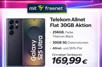 📱 Galaxy S25 Ultra + 30 GB Telekom ab 29,99€ | -0,80€/Mo