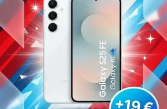 Galaxy S25 FE + otelo 50 GB fuer 19,99 Euro | Effektiv 2,62 Euro