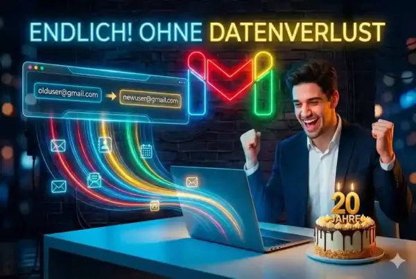 Gmail-Adresse ändern: So funktioniert das neue Feature