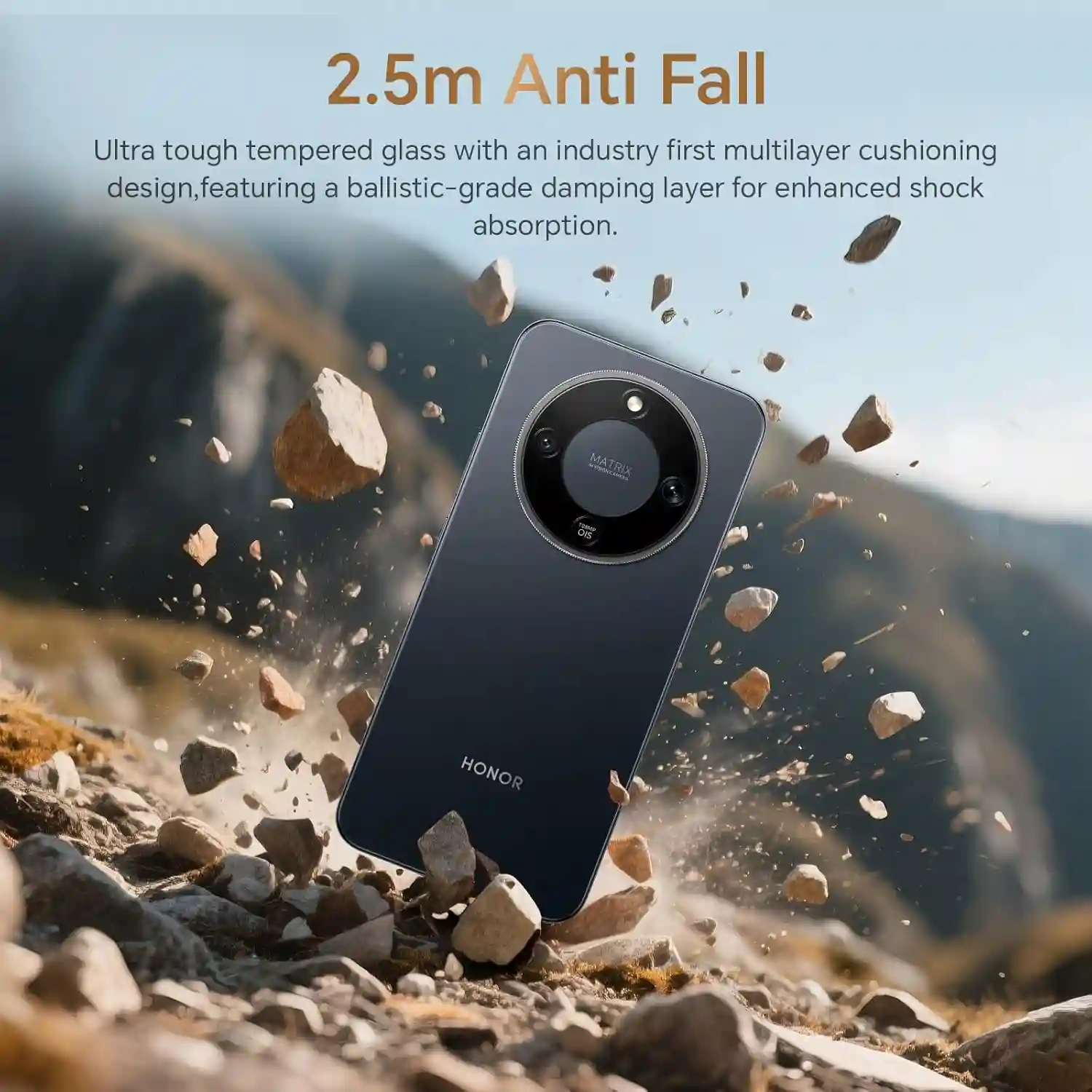 Honor Magic8 Lite Sturzschutz Anti-Drop Technologie