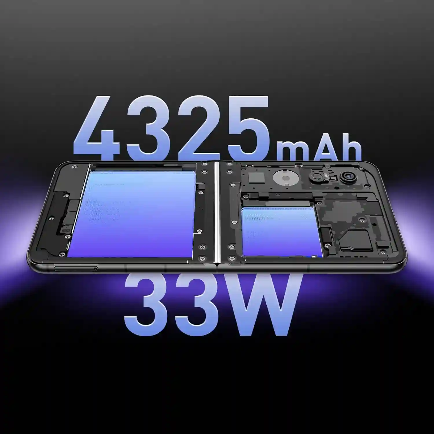 Nubia Flip 2 mit 4.325 mAh Akku und 33W Schnellladung