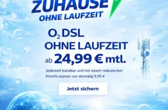 o2 Home Tarife: DSL, Kabel, Glasfaser & 5G ab 19,66€