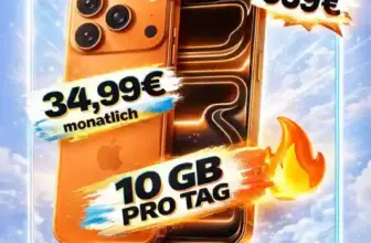 📱 iPhone 17 Pro + o2 Unlimited für 34,99€ | Deal-Check ✓