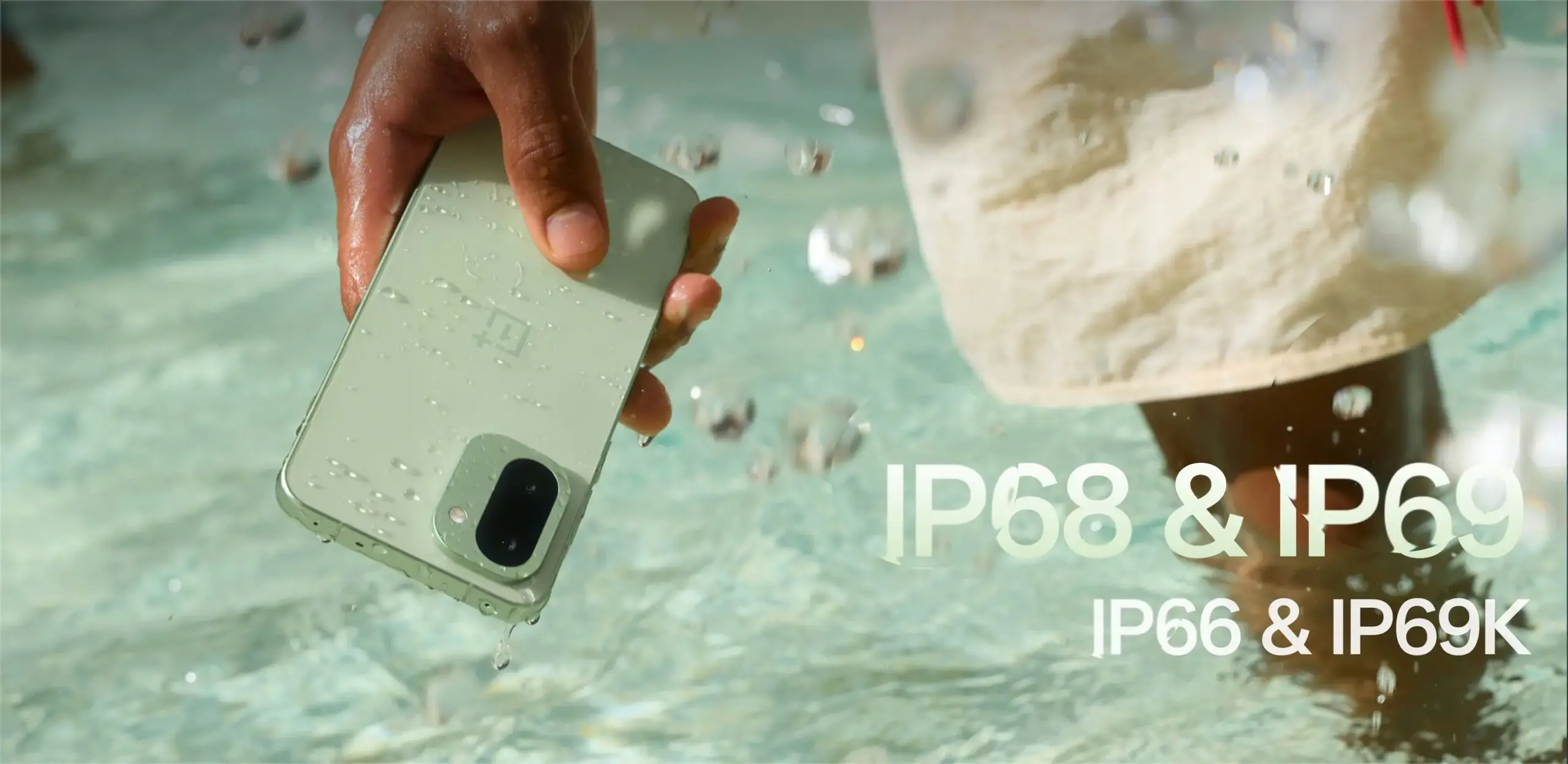 OnePlus 15R mit IP68 und IP69 Zertifizierung für Wasser- und Staubschutz