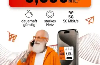 📱 allmobil Tarife ab 4,32 € – 5G im Vodafone-Netz