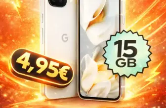 Google Pixel 9a für 4,95€ + otelo Go 15 GB für 14,99€